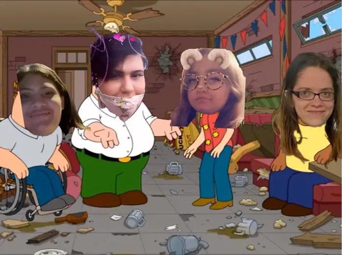 Family Guy - Realistic puppets meme | image tagged in memes | made with Piñata Farms meme generator