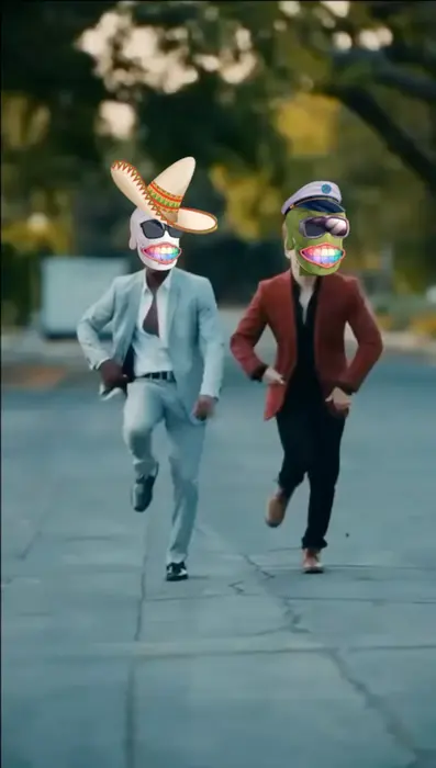Staying alive duo dance meme | image tagged in memes | made with Piñata Farms meme generator