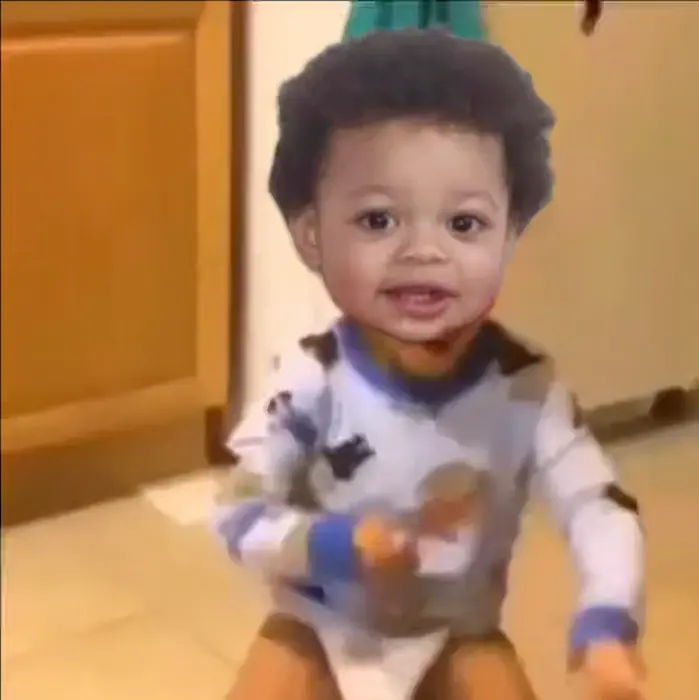 Kid dances to music meme | image tagged in memes | made with Piñata Farms meme generator