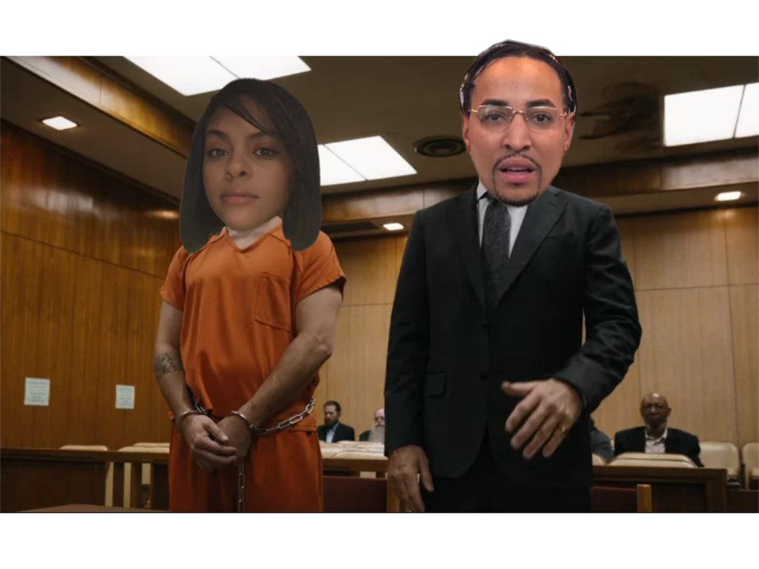 Saul Goodman In Court meme | image tagged in memes | made with Piñata Farms meme generator