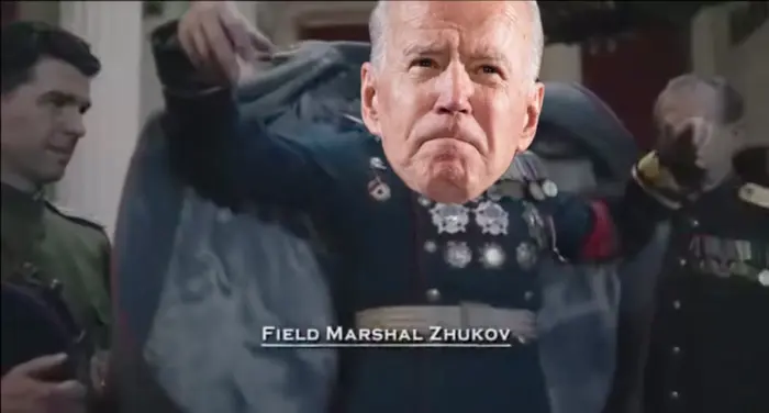 Field Marshal Zhukov meme | image tagged in memes | made with Piñata Farms meme generator