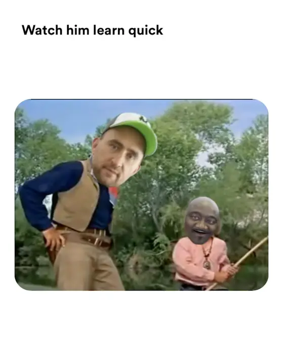 HONDO - Swimming Lesson meme | Watch him learn quick | image tagged in memes | made with Piñata Farms meme generator