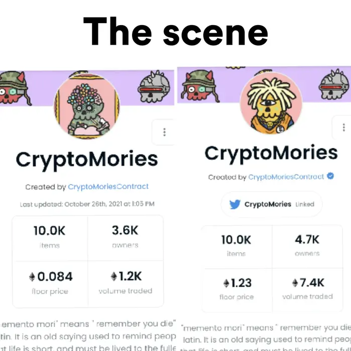The Scene VS The Cameraman meme | LFG MORIES BABY💀🤙#FaMorie | image tagged in memes: famorie | made with Piñata Farms meme generator