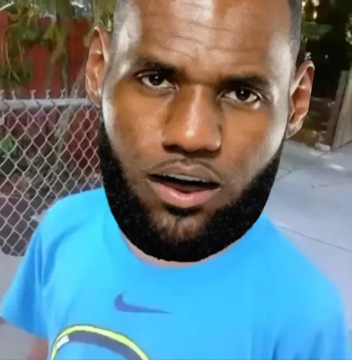 "LeBron James" Kid meme | image tagged in memes | made with Piñata Farms meme generator