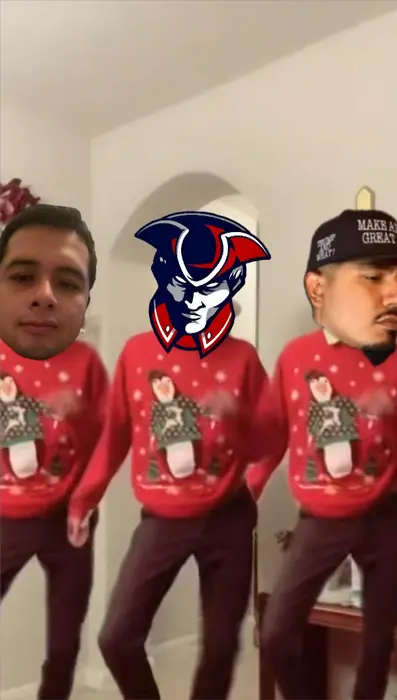 Dance in the Christmas Sweater meme | image tagged in memes | made with Piñata Farms meme generator