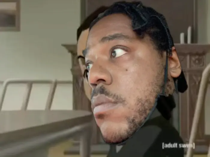 A pimp named slickback meme | Boondocks | image tagged in memes | made with Piñata Farms meme generator