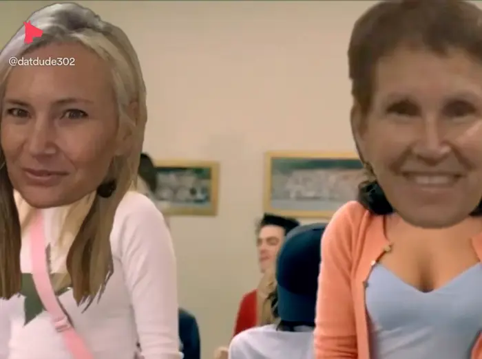 Mean Girls - You Can’t Sit With Us meme | image tagged in memes | made with Piñata Farms meme generator