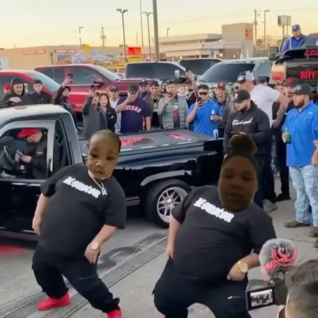 Walk it out dance meme | image tagged in memes | made with Piñata Farms meme generator