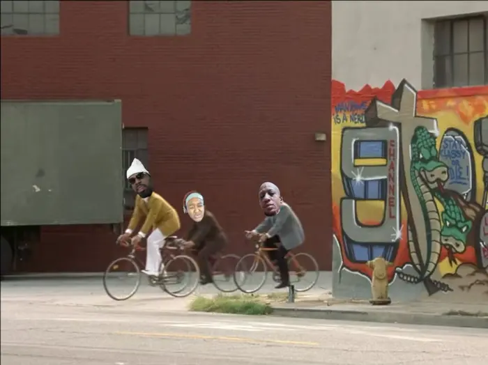 Anchorman - News Team Fight meme | image tagged in memes | made with Piñata Farms meme generator