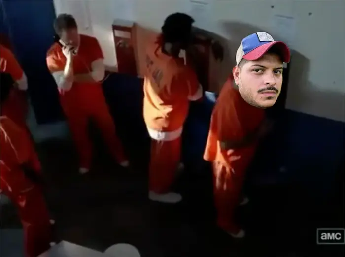 Breaking Bad - Gliding Over All - Prison Killings meme | image tagged in memes | made with Piñata Farms meme generator