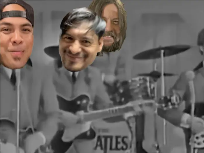The Beatles - All My Loving (Live) meme | image tagged in memes | made with Piñata Farms meme generator