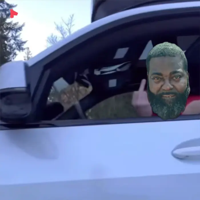 Man shows middle finger meme | image tagged in memes | made with Piñata Farms meme generator