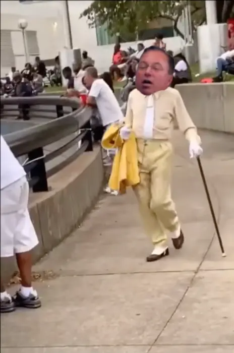 stylish old guy walks meme | image tagged in memes | made with Piñata Farms meme generator