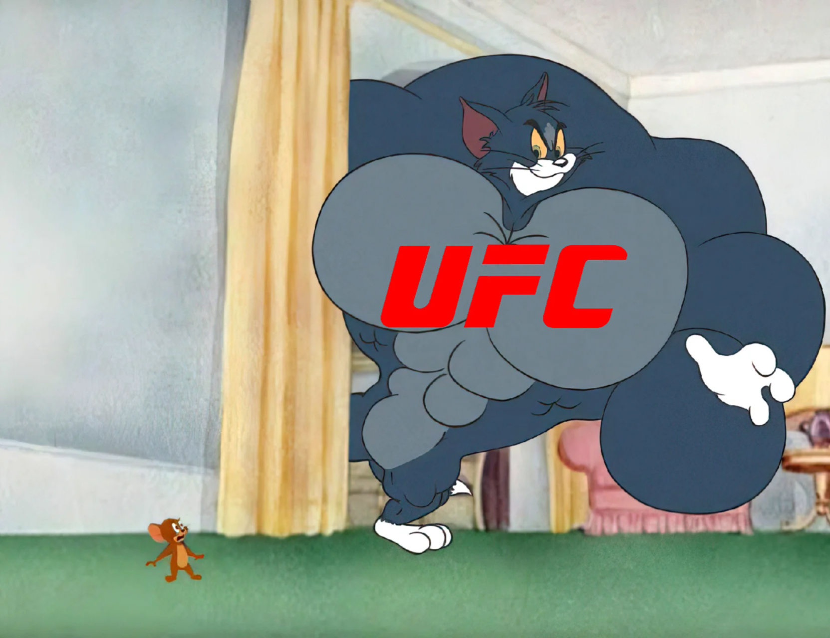 swole tom meme | image tagged in memes | made with Piñata Farms meme generator