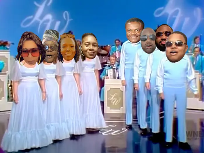 Good Night, Adios, Au Revior, Auf Wiedersehen" - Lawrence Welk meme | image tagged in memes | made with Piñata Farms meme generator