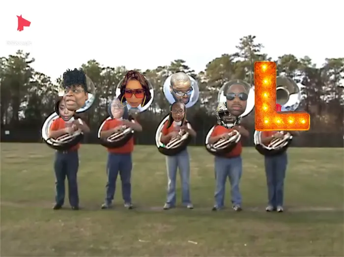trombones band plays Crazy Train meme | image tagged in memes | made with Piñata Farms meme generator