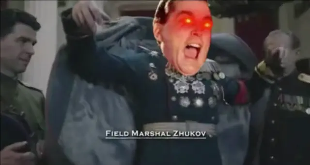 Field Marshal Zhukov meme | image tagged in memes | made with Piñata Farms meme generator