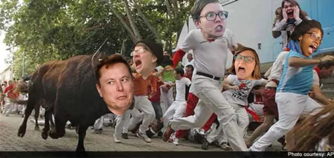 Meme image, titled: 'It’s habbening! Kek!', by user: jq1776