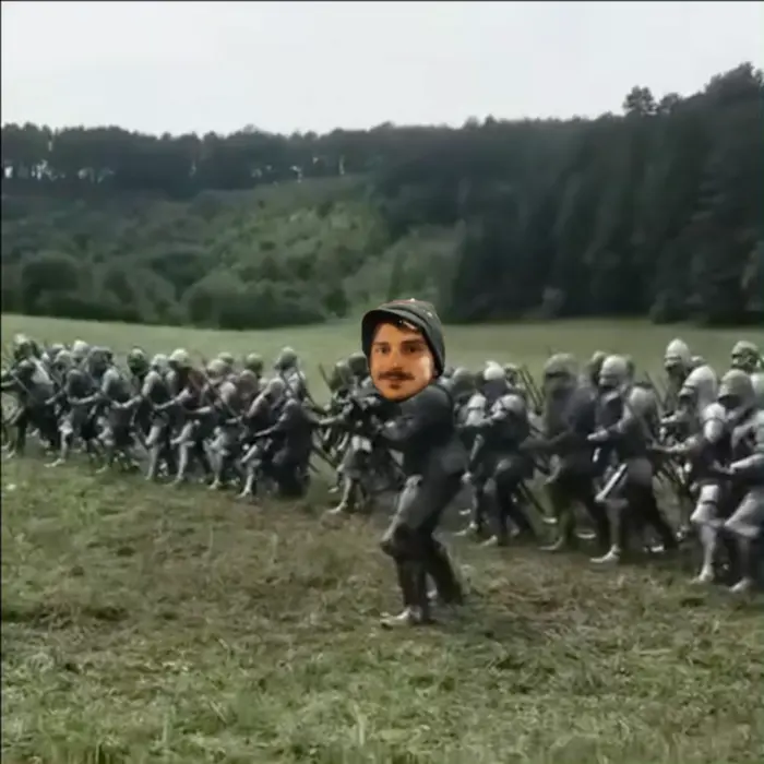 cavalry attacks the infantry meme | image tagged in memes | made with Piñata Farms meme generator