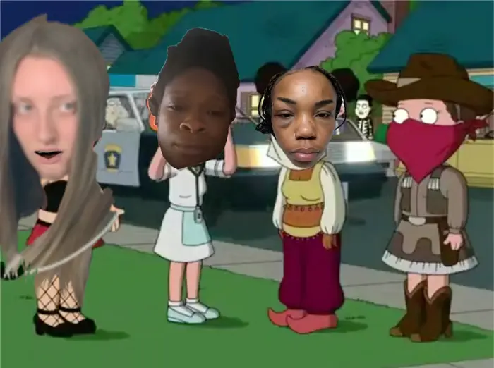 Ugly bitches! meme | image tagged in memes | made with Piñata Farms meme generator