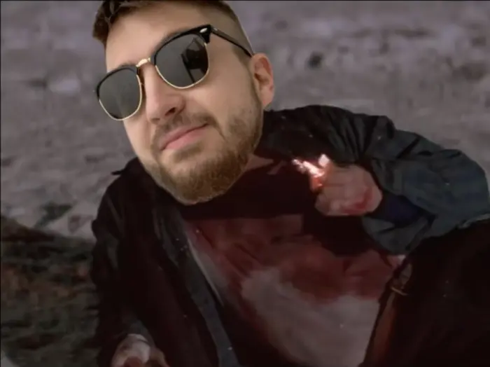 Bruce Willis destroys a plane - Die Hard meme | image tagged in memes | made with Piñata Farms meme generator