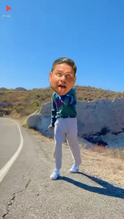 boy dancing (Break My Stride - Matthew Wilder) meme | image tagged in memes | made with Piñata Farms meme generator