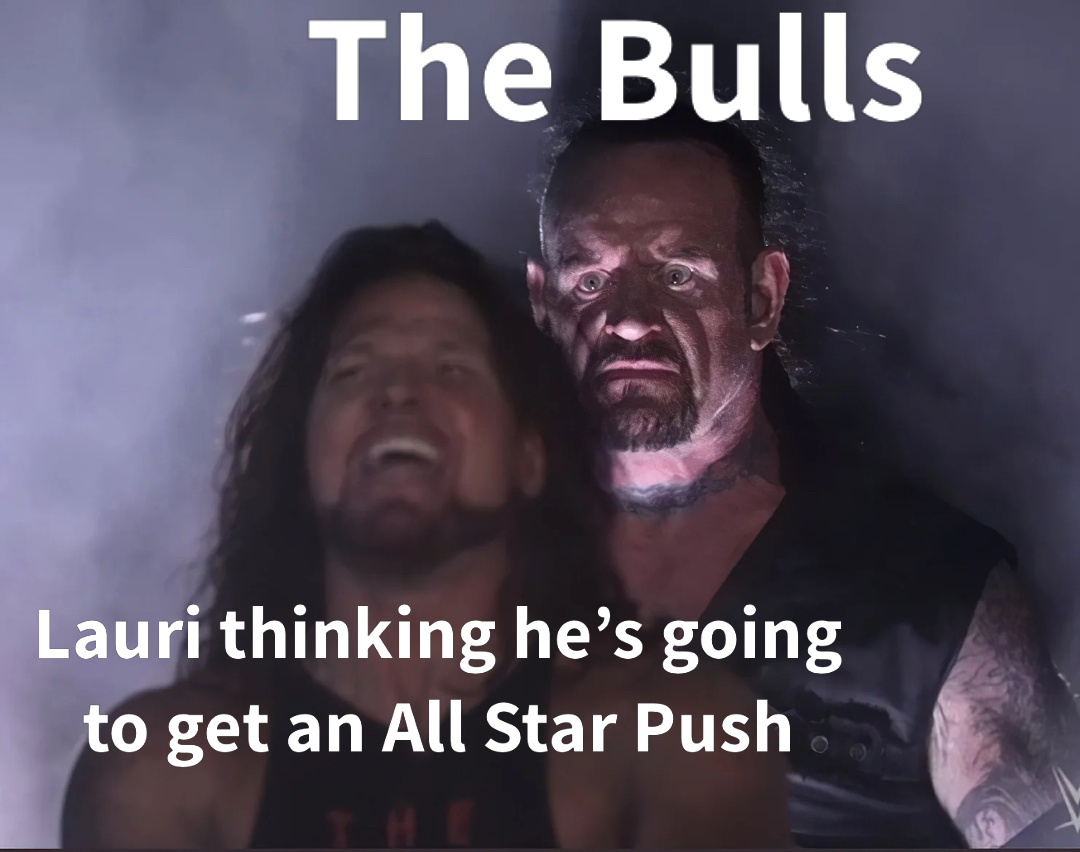 winner vs loser meme | Bulls gonna kill his all star chances😂 | image tagged in memes | made with Piñata Farms meme generator