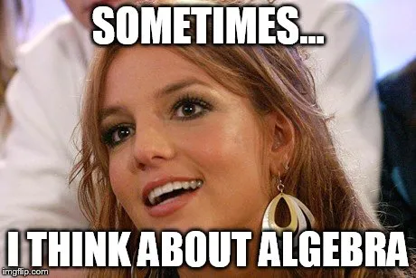 SOMETIMES... I THINK ABOUT ALGEBRA meme - Piñata Farms - The best meme ...