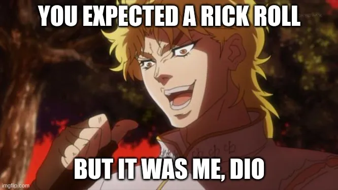 dio brando Memes & GIFs - Imgflip