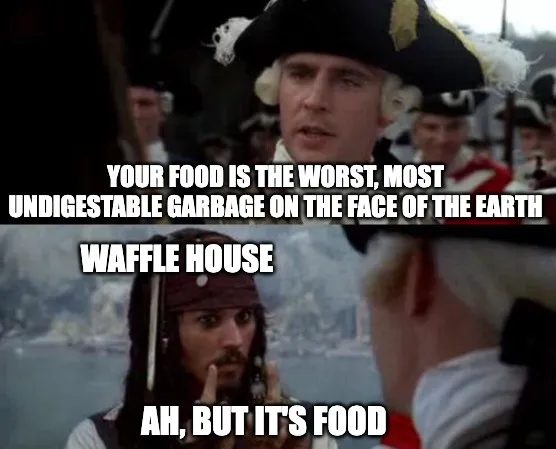 YOUR FOOD IS THE WORST, MOST UNDIGESTABLE GARBAGE ON THE FACE OF THE ...