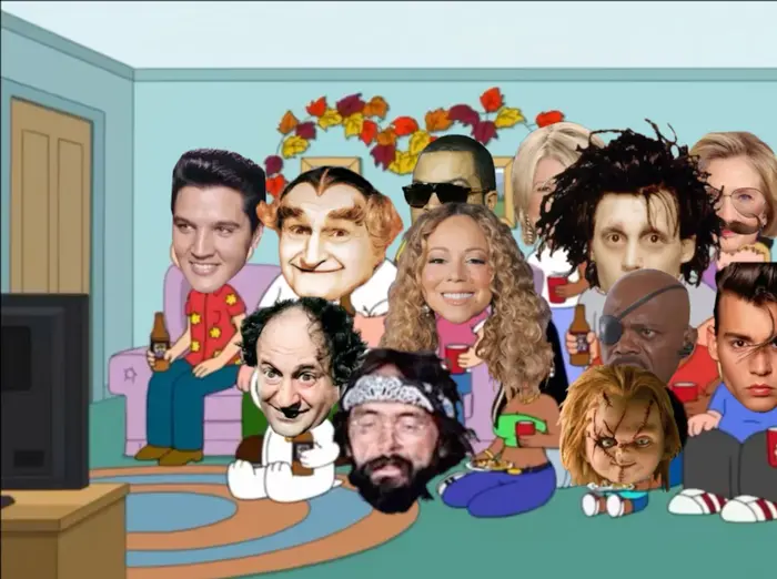 Family Guy: The Cosby Show meme | image tagged in memes | made with Piñata Farms meme generator
