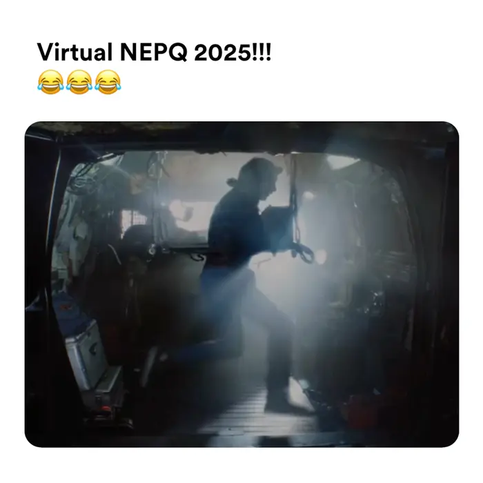 Ready Player One - The OASIS Scene meme | Virtual NEPQ 2025WW | image tagged in memes | made with Piñata Farms meme generator