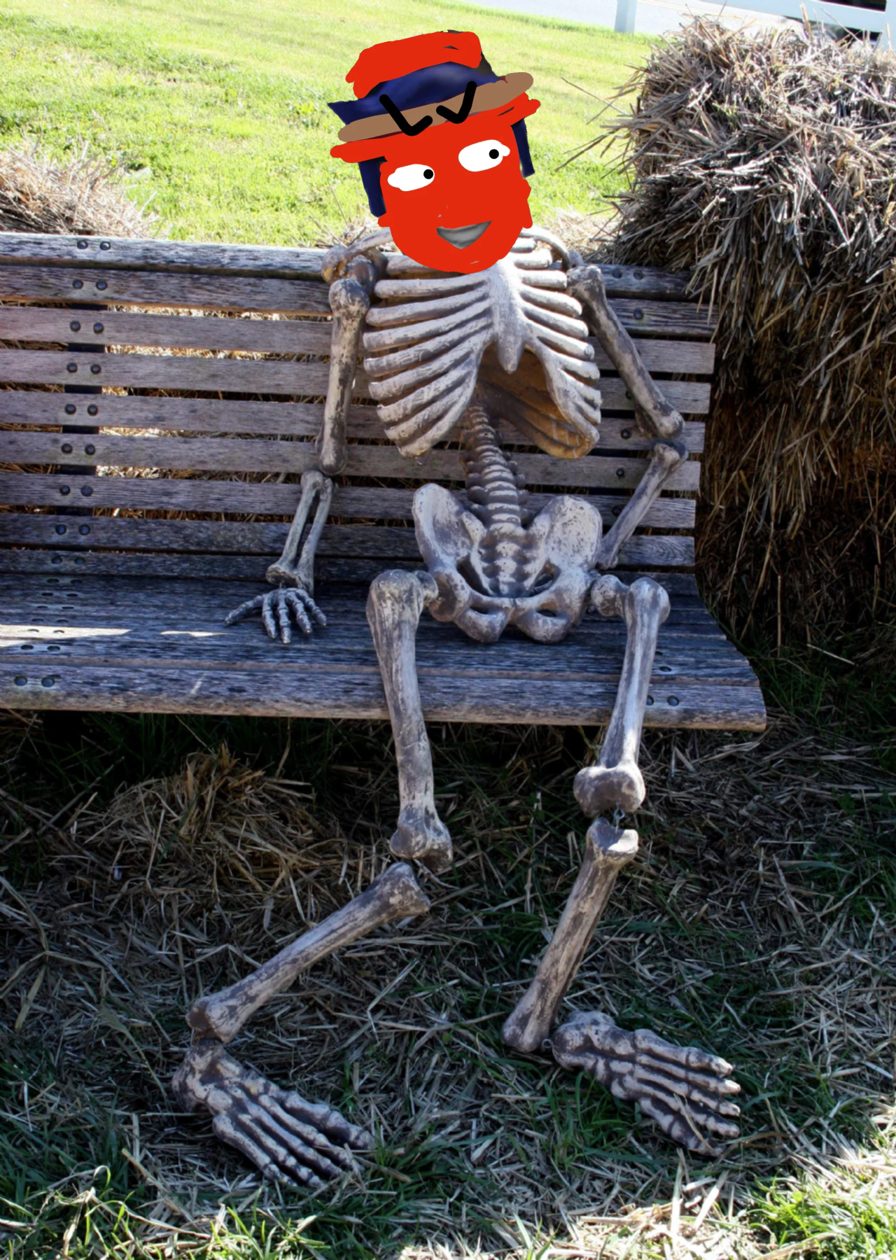 Waiting skeleton meme | image tagged in memes | made with Piñata Farms meme generator