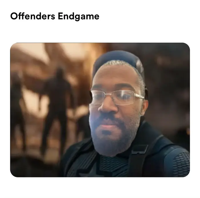 Avengers Assemble meme | Offenders Endgame | image tagged in memes | made with Piñata Farms meme generator