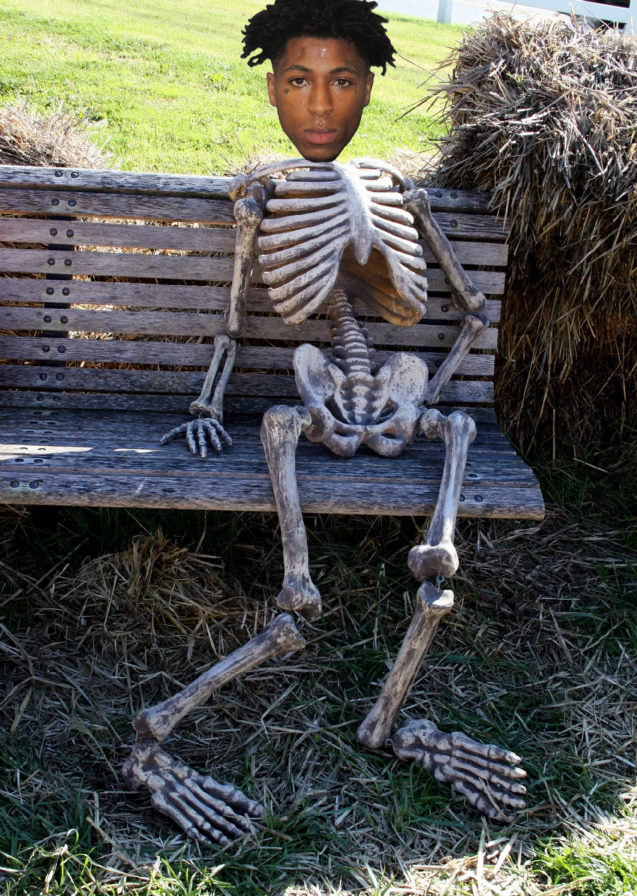 Waiting skeleton meme | image tagged in memes | made with Piñata Farms meme generator