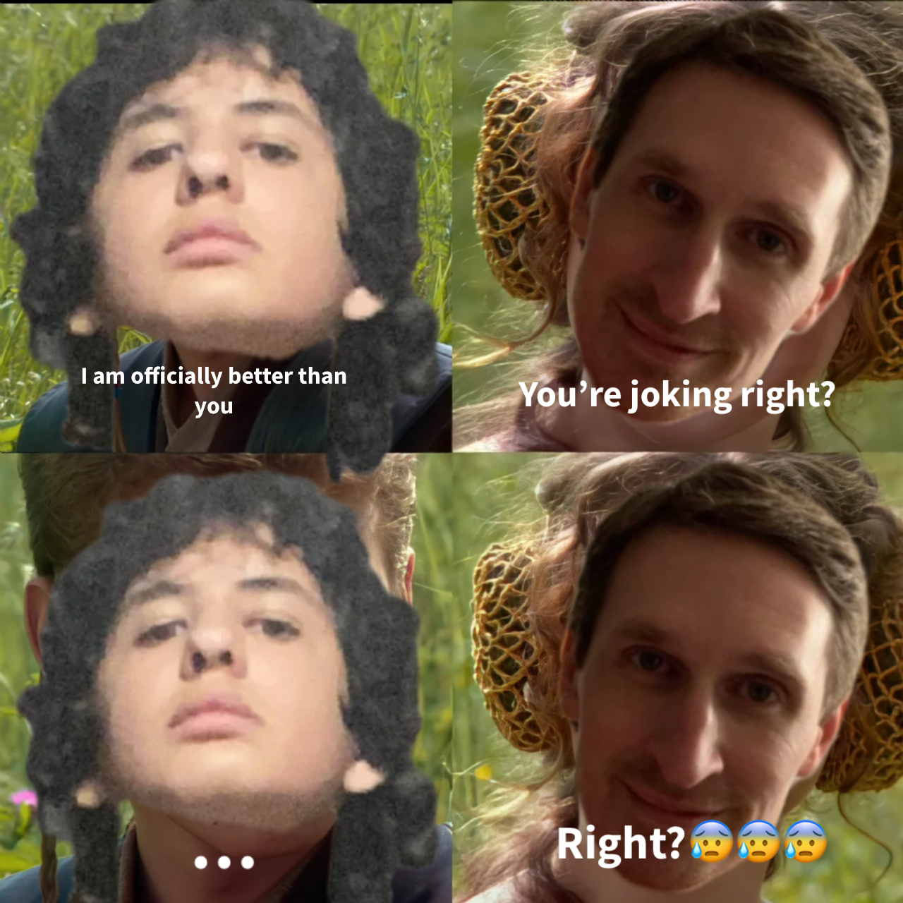 star wars-for better right? meme | image tagged in memes | made with Piñata Farms meme generator