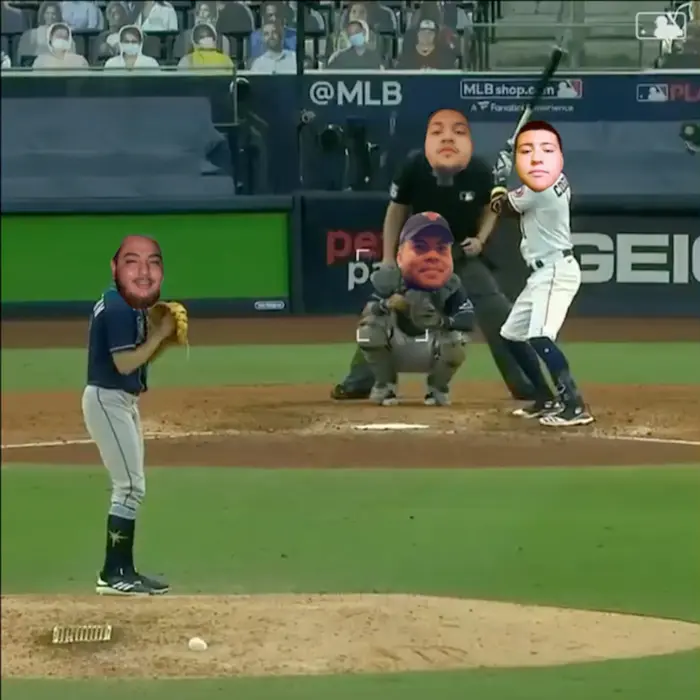 Carlos Correa walk off versus Rays meme | image tagged in memes | made with Piñata Farms meme generator