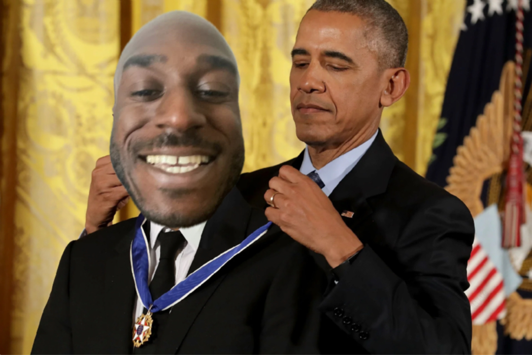 obama and obama meme | image tagged in memes | made with Piñata Farms meme generator