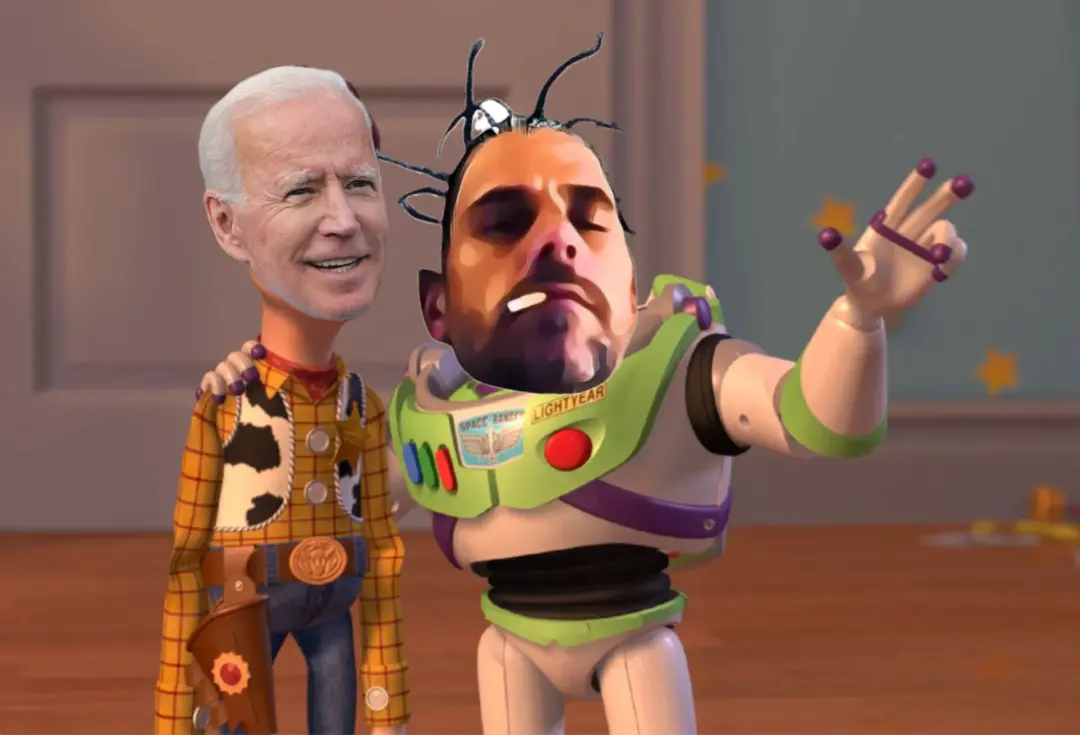 woody and buzz meme | We can own the whole thing Big Guy! | image tagged in memes | made with Piñata Farms meme generator