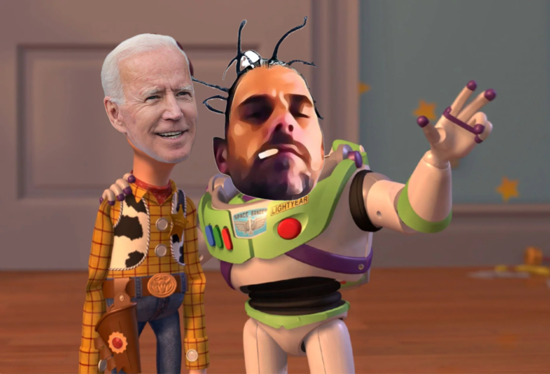 woody and buzz meme | We can own the whole thing Big Guy! | image tagged in memes | made with Piñata Farms meme generator