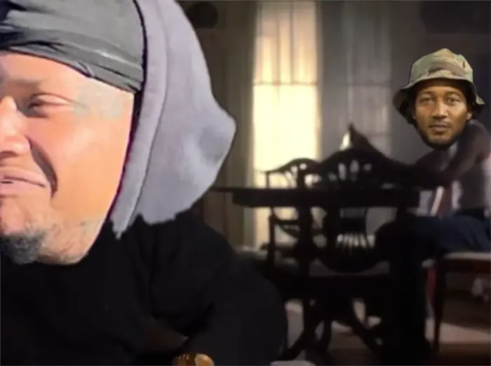 Menace II Society - Dialogue scene meme | image tagged in memes | made with Piñata Farms meme generator