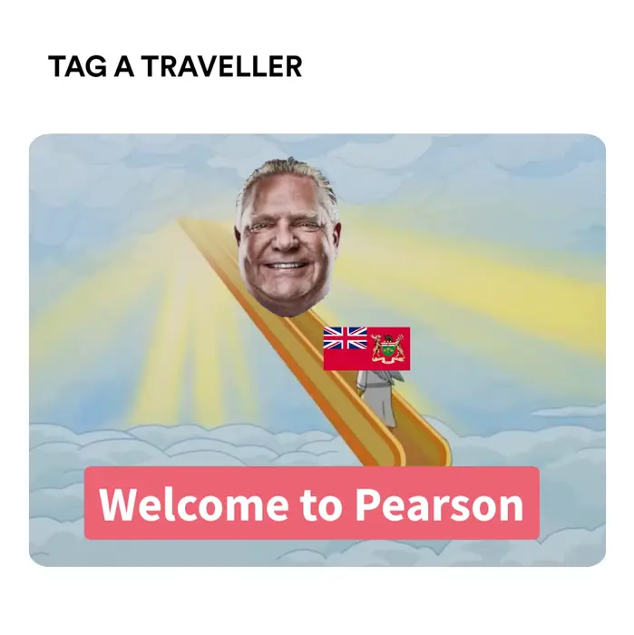 Homer Simpson supposed to go heaven meme | TAG A TRAVELLER | image tagged in memes: conservatives, corona, covid, dougford, lockdown, ontario, pc | made with Piñata Farms meme generator