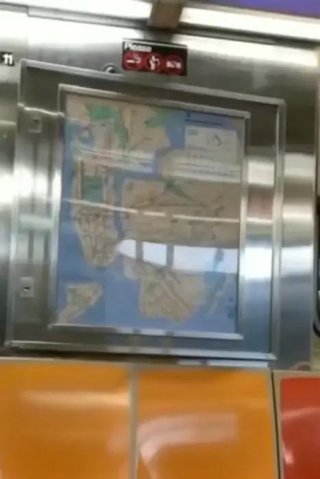 Subway signboard slaps the man meme | Sign slap Cosby | image tagged in memes | made with Piñata Farms meme generator