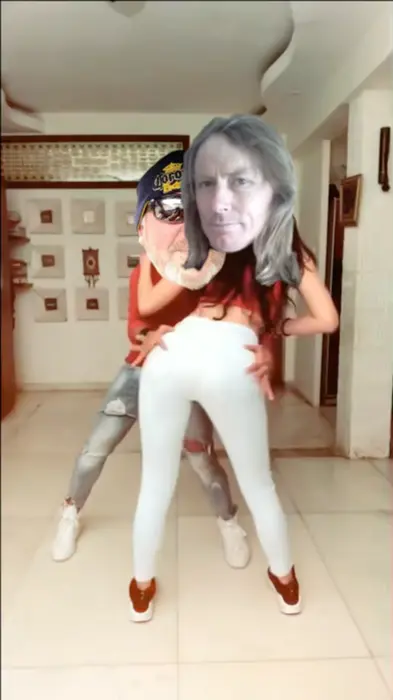 couple dancing to Maine Peeli meme | image tagged in memes | made with Piñata Farms meme generator