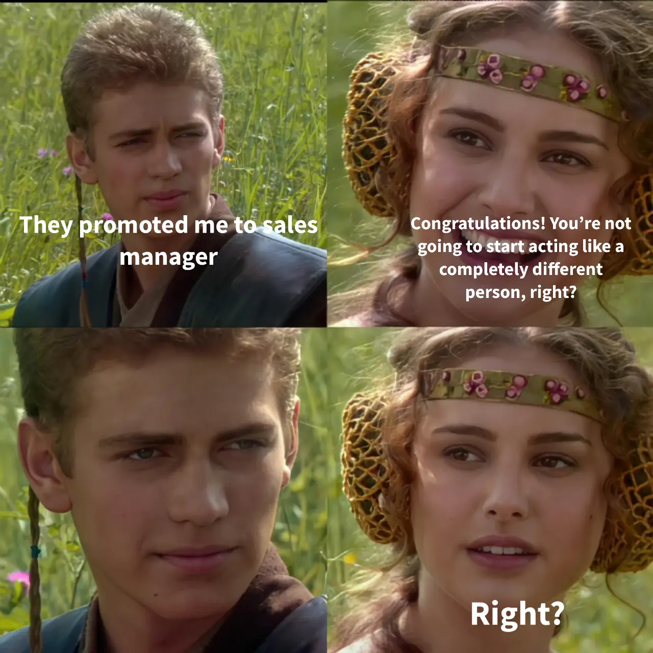 star wars-for better right? meme | image tagged in memes | made with Piñata Farms meme generator