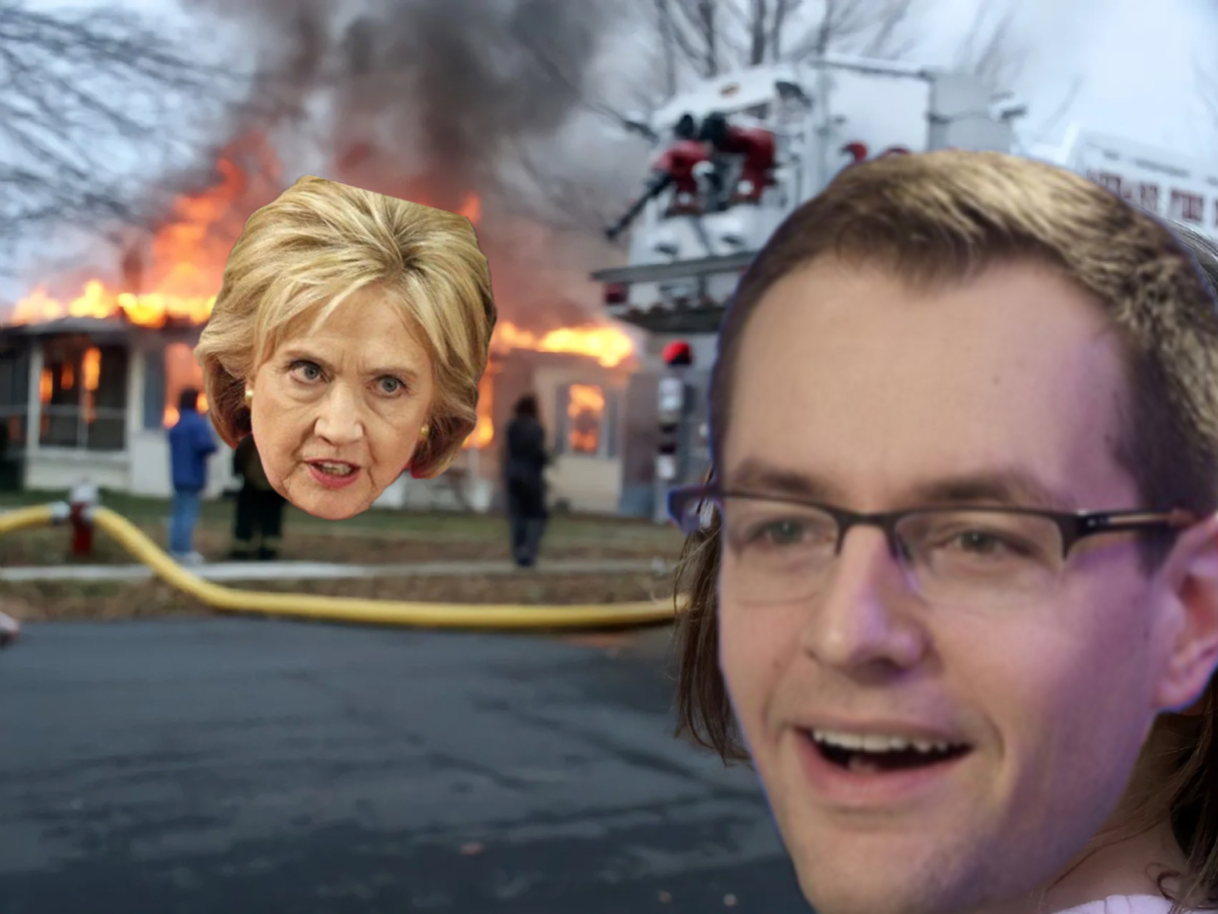 burning house meme | image tagged in memes | made with Piñata Farms meme generator