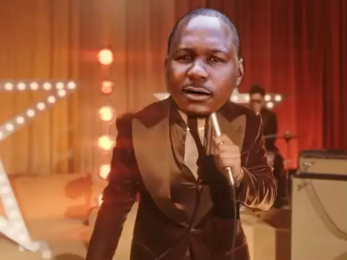 Bruno Mars, Anderson .Paak, Silk Sonic - Smokin Out The Window meme | image tagged in memes | made with Piñata Farms meme generator