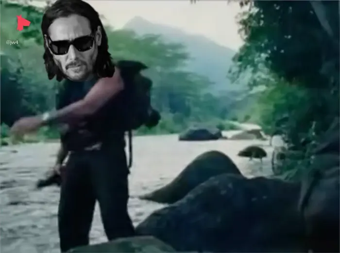 Tropic Thunder - We Lost meme | image tagged in memes | made with Piñata Farms meme generator