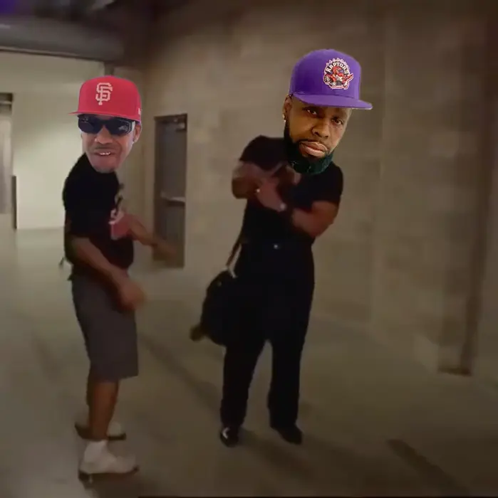 The Rock backstage throwing money meme | image tagged in memes | made with Piñata Farms meme generator