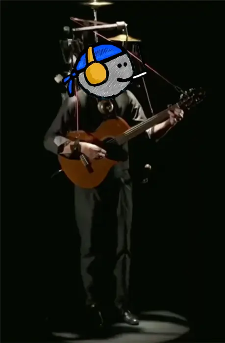 Multitasking musician meme | image tagged in memes | made with Piñata Farms meme generator